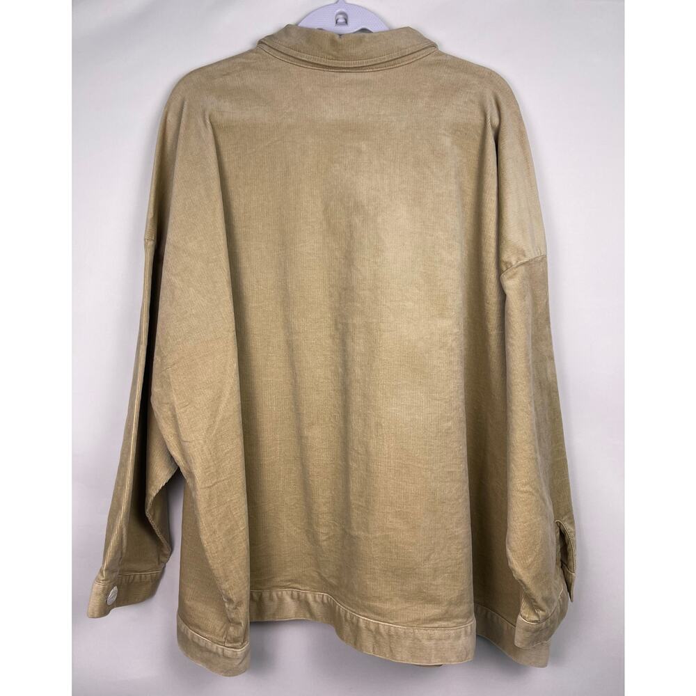 NWT Eileen Fisher Classic Collar Corduroy Jacket 3X - Picture 3 of 7